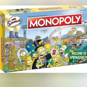 MONOPOLY THE SIMPSONS COLLECTABLE BOARD GAME New In Box